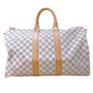 ルイヴィトン(LOUIS VUITTON)の　ルイ・ヴィトン LOUIS VUITTON キーポル・バンドリエール45 N4822 ダミエ・アズール レディース ボストンバッグ(ボストンバッグ)