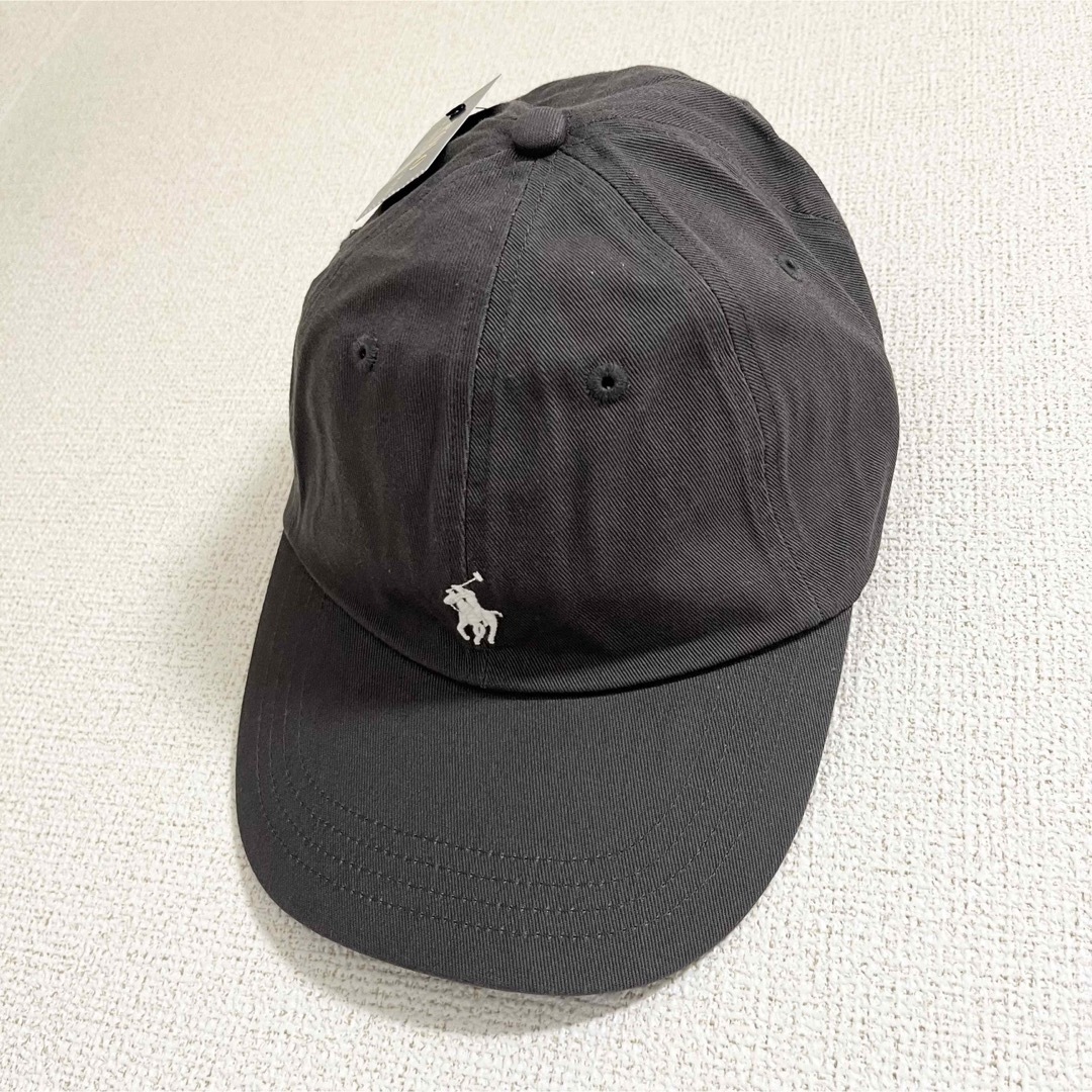 POLO RALPH LAUREN(ポロラルフローレン)のPOLO ラルフローレン キャップ グレー ユニセックス ワンポイント 帽子 メンズの帽子(キャップ)の商品写真