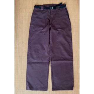 ROA Oversized Chino PANTS ベルト付き ワイドパンツ(ワークパンツ/カーゴパンツ)