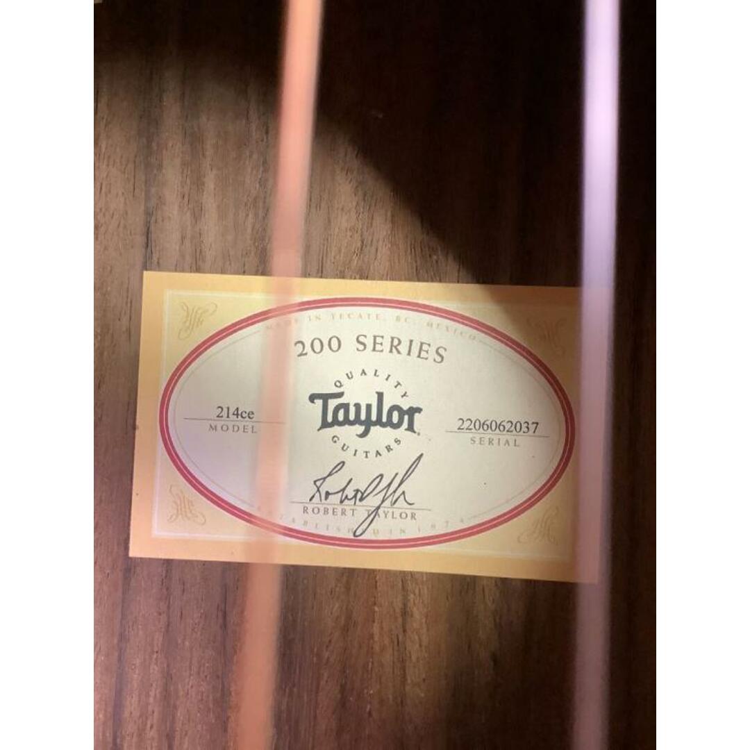 Taylor(テイラー)/214ce ES2 【中古】【USED】アコースティックギターフラットトップ【松本パルコ店】 楽器のギター(アコースティックギター)の商品写真