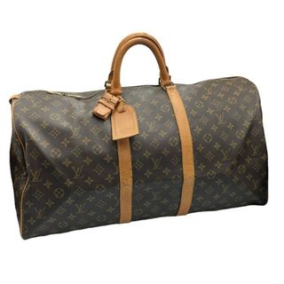 LOUIS VUITTON ルイヴィトン モノグラム キーポル55 M41424 ボストンバッグ 中古 D4(ボストンバッグ)