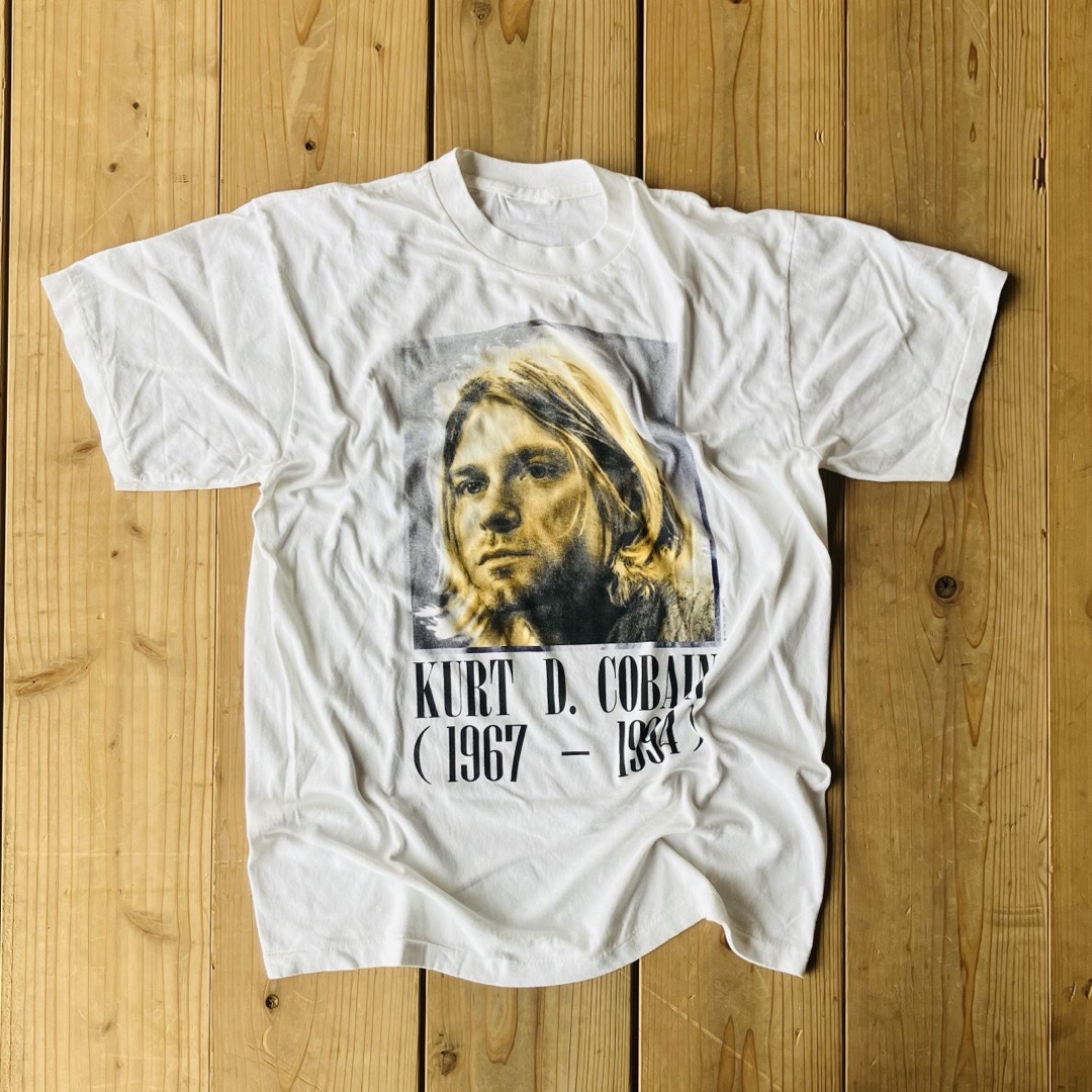 Nirvana ニルヴァーナ　カートコバーン　rip バンドT  メンズのトップス(Tシャツ/カットソー(半袖/袖なし))の商品写真