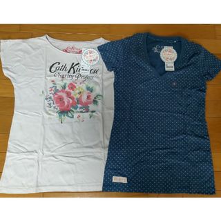 Cath Kidston - キャスキッドソン ユニクロ 半袖 Tシャツ セット Ｍ 花柄 星