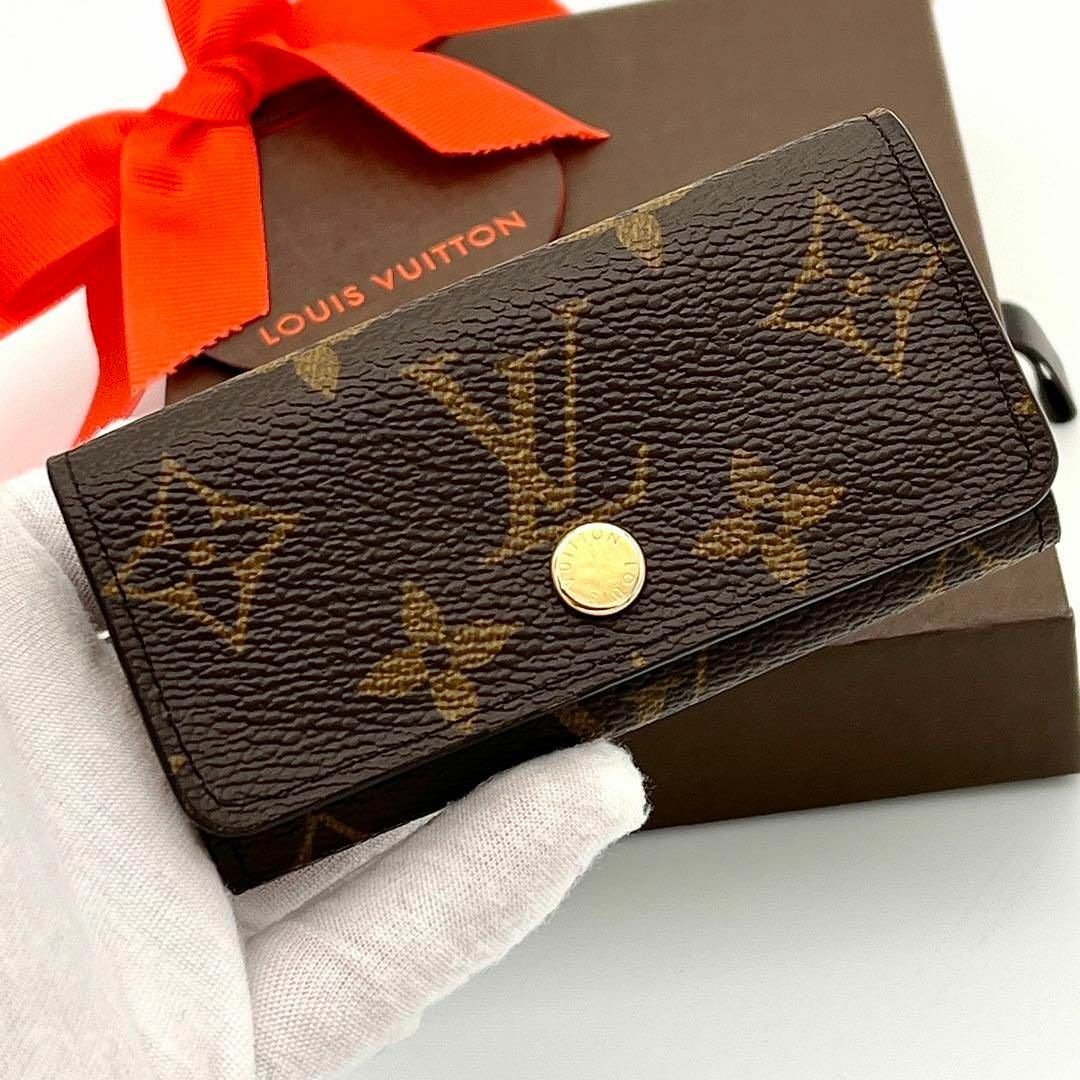 LOUIS VUITTON(ルイヴィトン)の⭐️新品級・現行品⭐️ヴィトン モノグラム ミュルティクレ4連 キーケース レディースのファッション小物(キーケース)の商品写真