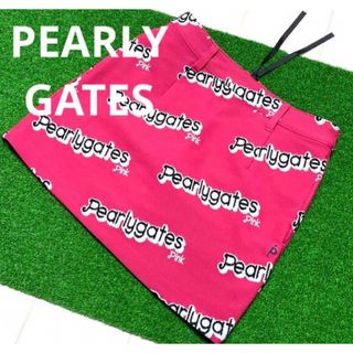 パーリーゲイツ(PEARLY GATES)のパーリーゲイツ　ピンクシリーズ　ロゴスカート　ゴルフウェア(ウエア)