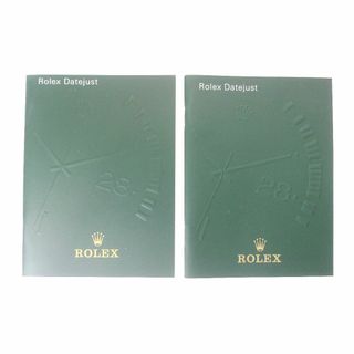 ロレックス(ROLEX)の★美品★ROLEXロレックス デイトジャスト 冊子 2001年 英語版　2冊★(腕時計(アナログ))