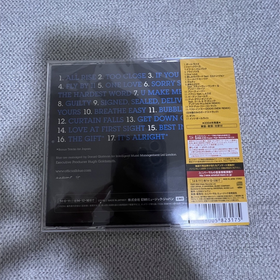 BLUE CD 結婚式のBGMに エンタメ/ホビーのCD(ポップス/ロック(洋楽))の商品写真