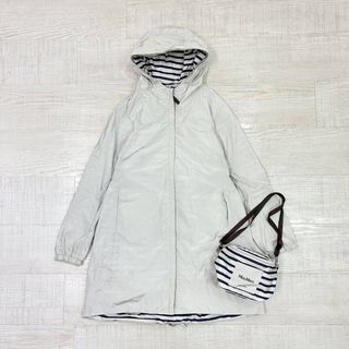 Max Mara - 未使用 MAXMARA リバーシブル ダブルジップ パッカブル コート 40