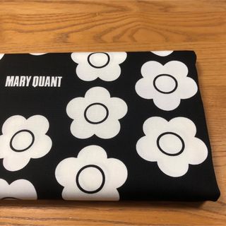 マリークワント(MARY QUANT)のマリークワント　MARY QUANT デイジー　大　ブラック　オックス　生地(生地/糸)