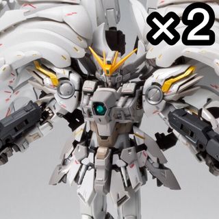 BANDAI - METAL COMPOSITE ウイングガンダムスノーホワイトプレリュード 2個