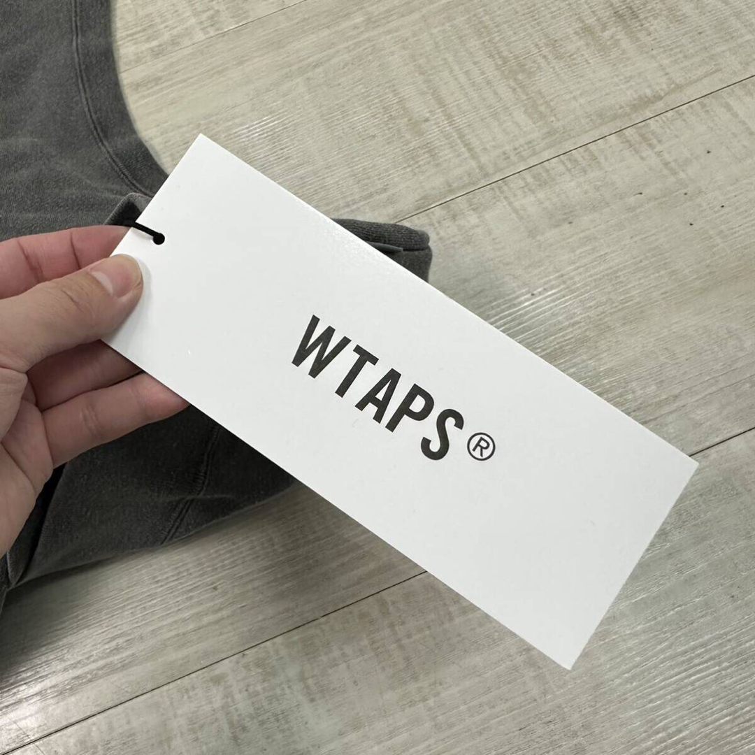 W)taps(ダブルタップス)の23ss WTAPS 製品染め スウェット ベスト ロゴ 刺繍 ブラック M メンズのトップス(ベスト)の商品写真