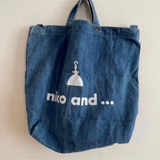 ニコアンド(niko and...)の【niko and...】デニムバック(2WAY)(トートバッグ)