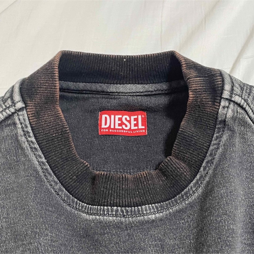 DIESEL(ディーゼル)のdiesel トラックデニム グレー Sサイズ メンズのトップス(スウェット)の商品写真