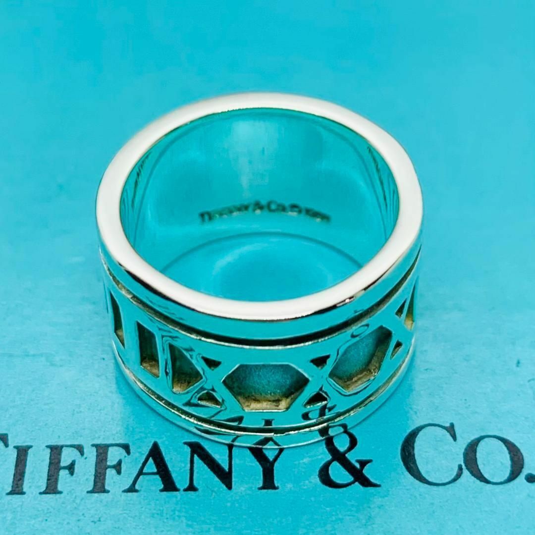 Tiffany & Co.(ティファニー)のC271 極美品 ティファニー アトラス リング ワイド 指輪 11号 SV レディースのアクセサリー(リング(指輪))の商品写真