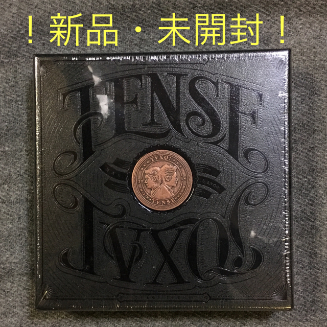 東方神起(トウホウシンキ)の東方神起 韓国盤 TENSE CD 黒 エンタメ/ホビーのCD(K-POP/アジア)の商品写真