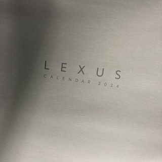 LEXUSカレンダー2024(カレンダー/スケジュール)