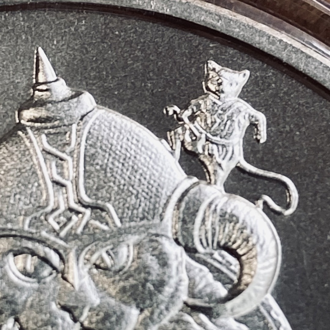 猫　1オンス 銀貨 バイキングキャット エンタメ/ホビーの美術品/アンティーク(貨幣)の商品写真