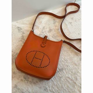 エルメス(Hermes)のHERMES【エルメス】エブリンTPMショルダーバッグオレンジ(ショルダーバッグ)