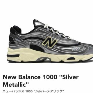 ニューバランス(New Balance)のニューバランス　newbalance 1000 M1000SL シルバー(スニーカー)