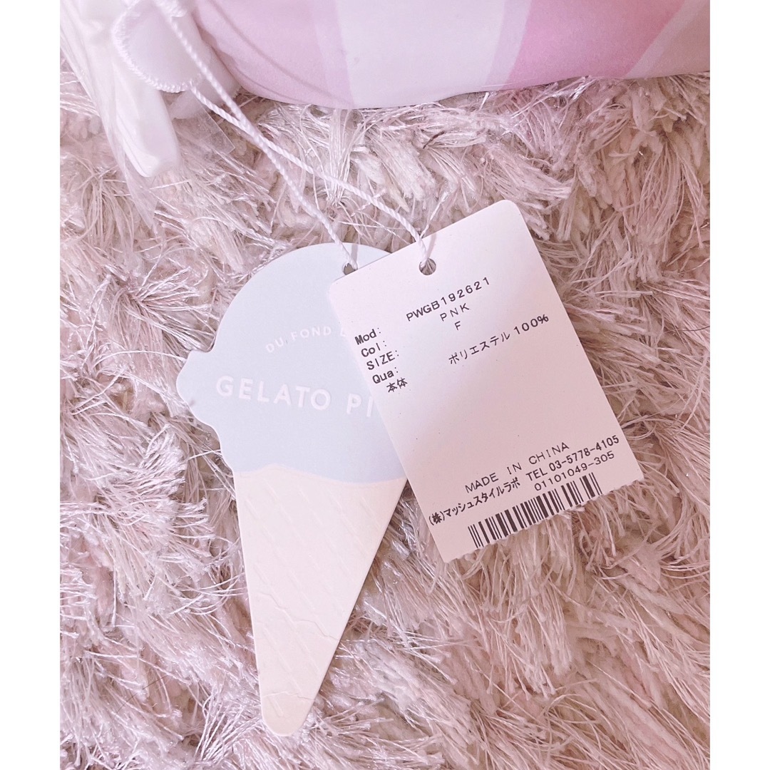 gelato pique(ジェラートピケ)の早い者勝ち♡レア♡入手困難♡いちご♡ロリータ♡希少♡リズリサ♡姫系♡リボン♡完売 レディースのファッション小物(ポーチ)の商品写真