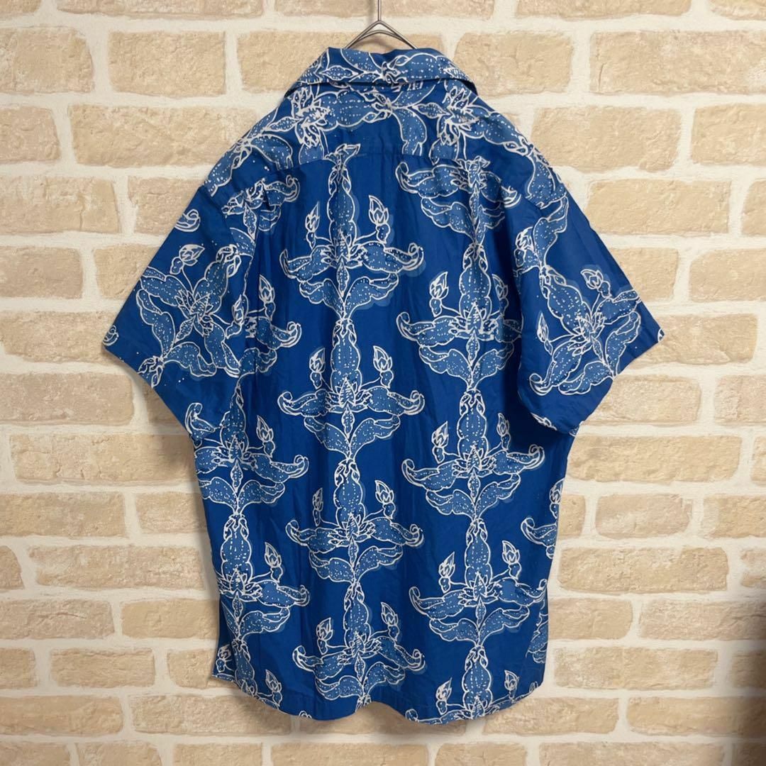 POLO RALPH LAUREN(ポロラルフローレン)の80s-90s POLO RALPH LAUREN アロハシャツ オープンカラー メンズのトップス(Tシャツ/カットソー(半袖/袖なし))の商品写真