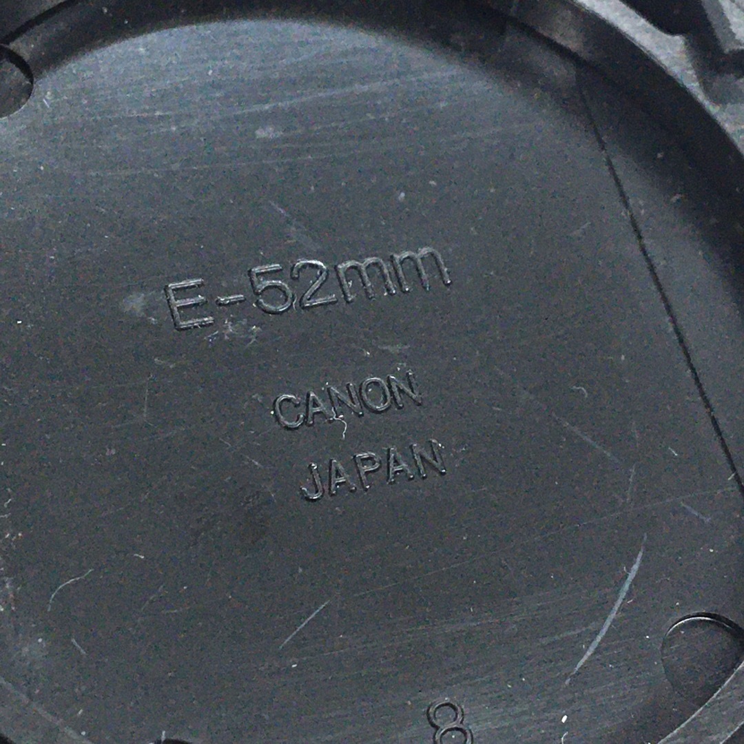 Canon(キヤノン)のCANON 純正レンズキャップ E-52 ×4個 セット スマホ/家電/カメラのカメラ(レンズ(単焦点))の商品写真