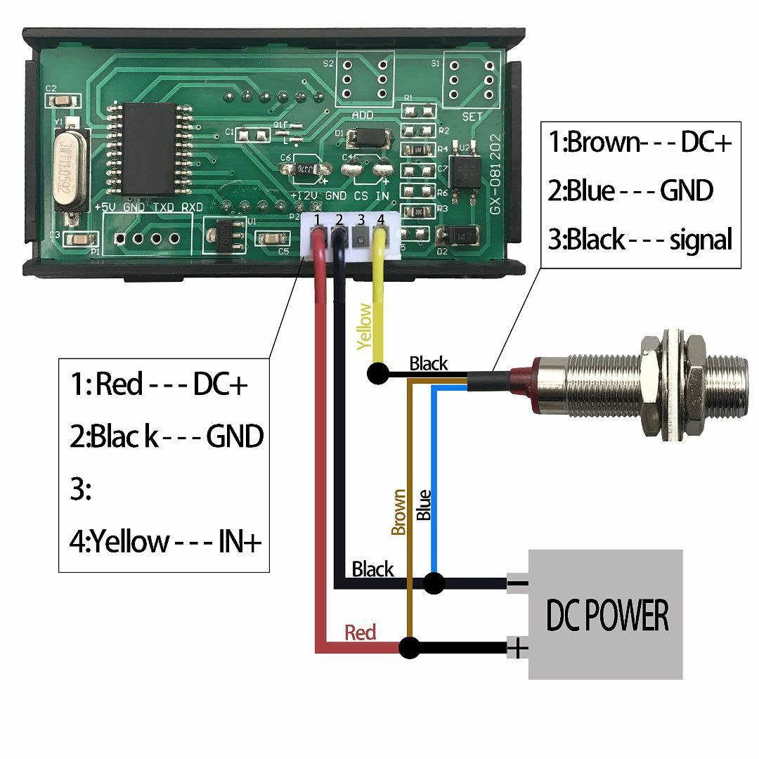 DIGITEN 4デジタルLEDタコメーターRPMスピードメーター+ホール近接ス その他のその他(その他)の商品写真