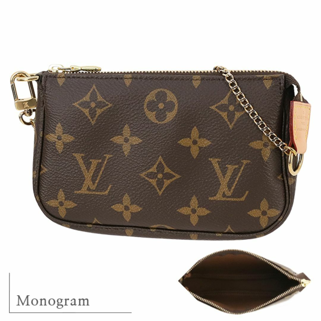 LOUIS VUITTON(ルイヴィトン)のルイヴィトン ミニポシェットアクセソワール モノグラム ハンドバッグ ポーチ ポシェット ミニバッグ 未使用 h-j667 レディースのバッグ(ハンドバッグ)の商品写真