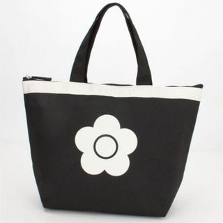 マリークワント(MARY QUANT)のマリークワント　簡易保冷・保温バッグ　黒　大(トートバッグ)