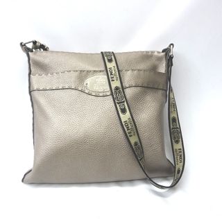 フェンディ(FENDI)のフェンディ ショルダーバッグ
 セレリア 8BT109 グレー系 Ft603391 中古(ショルダーバッグ)