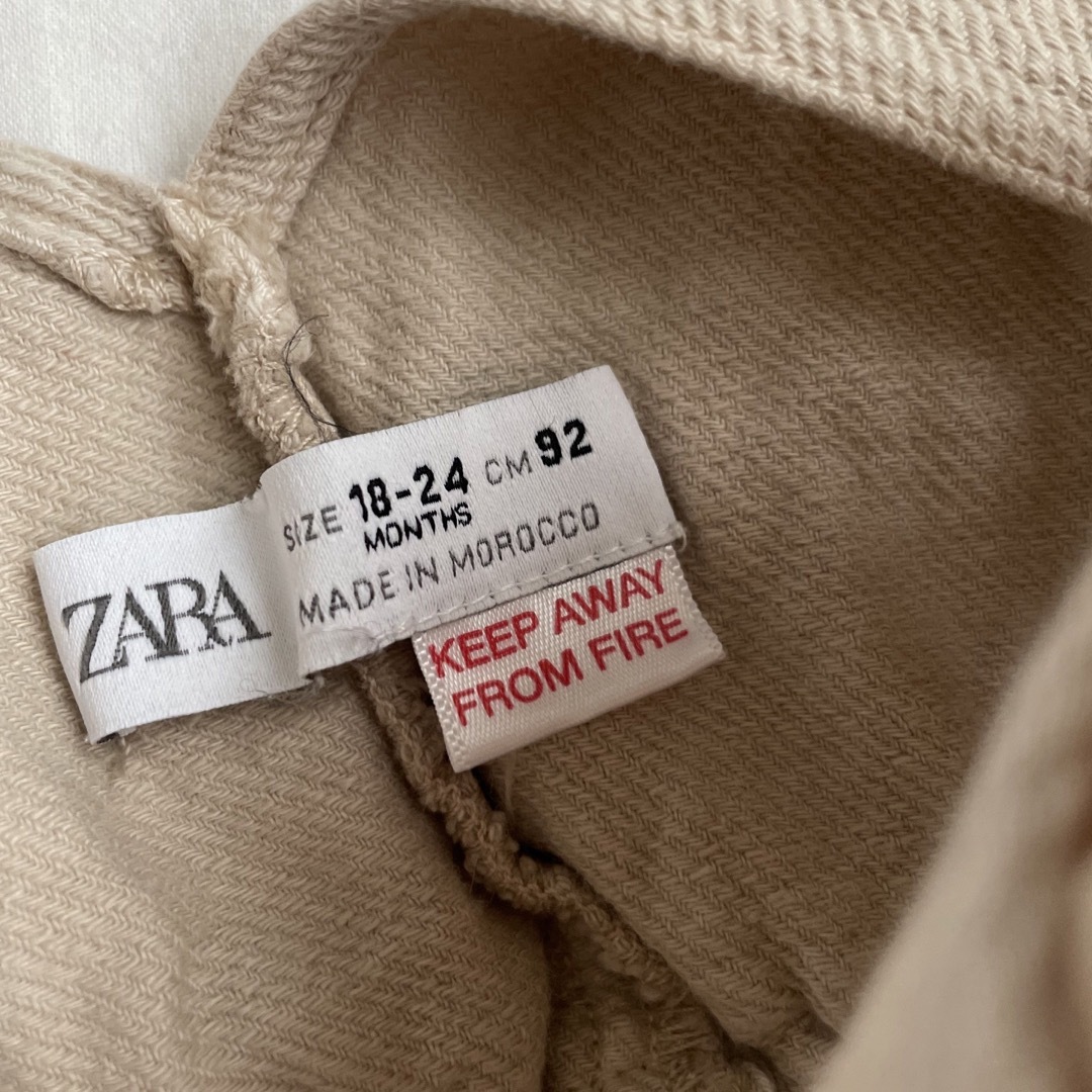 ZARA(ザラ)のZARA♡ジャンパースカート キッズ/ベビー/マタニティのキッズ服女の子用(90cm~)(スカート)の商品写真