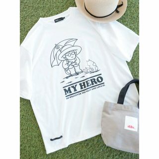 クラフトスタンダードブティック(CRAFT STANDARD BOUTIQUE)の【オフホワイト】【ユニセックス】UVカット / OKAPPA HERO TEE/24SS(カットソー(長袖/七分))