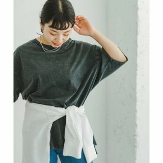 アーバンリサーチアイテムズ(URBAN RESEARCH ITEMS)の【BLK】ピグメントTシャツ(カットソー(長袖/七分))