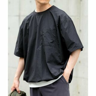 アーバンリサーチアイテムズ(URBAN RESEARCH ITEMS)の【BLK】撥水*冷感ナイロン クルーネックTシャツ(Tシャツ/カットソー(半袖/袖なし))