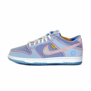 ナイキ(NIKE)のナイキ NIKE × ユニオン UNION ■ 【 DUNK LOW Passport Pack Argon Hyper Royal DJ9649 400 】 ダンク ロー パスポート パック アルゴン スニーカー　n3061(スニーカー)