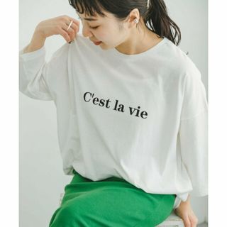 アーバンリサーチアイテムズ(URBAN RESEARCH ITEMS)の【OFF】ロゴハンソデビッグTシャツ(カットソー(長袖/七分))