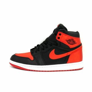 ナイキ(NIKE)のナイキ NIKE ■ 【 WMNS AIR JORDAN 1 Retro High OG Satin Bred FD4810 061 】 ウィメンズ エア ジョーダン 1 レトロ ハイ サテン ブレッド スニーカー　32386(スニーカー)