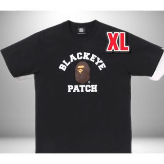 アベイシングエイプ(A BATHING APE)の即日配送！bape x Black Eye Patch College Tee(Tシャツ/カットソー(半袖/袖なし))