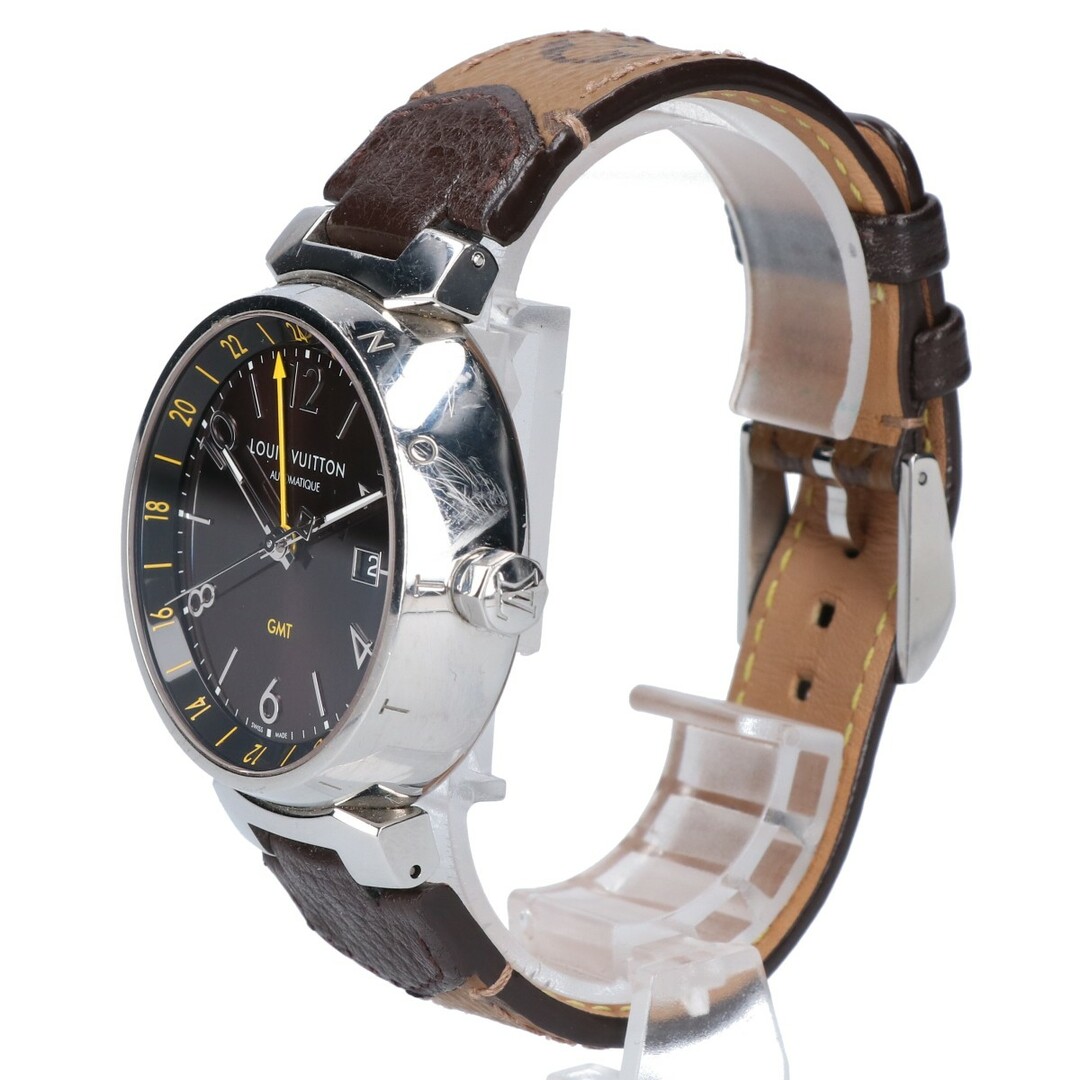 LOUIS VUITTON(ルイヴィトン)のルイヴィトン Q1155 タンブール GMT デイト 自動巻き メンズの時計(腕時計(アナログ))の商品写真