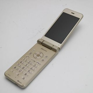 シャープ(SHARP)のSH-01J AQUOS ケータイ ゴールド  M222(携帯電話本体)