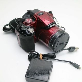 ニコン(Nikon)の超美品 COOLPIX P600 レッド  M222(コンパクトデジタルカメラ)