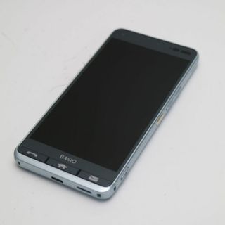 キョウセラ(京セラ)の良品中古 KYV43 ブルー 本体 白ロム  M222(スマートフォン本体)