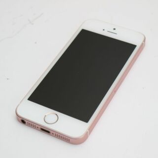 アイフォーン(iPhone)の超美品 SIMフリー iPhoneSE 64GB ローズゴールド  M222(スマートフォン本体)