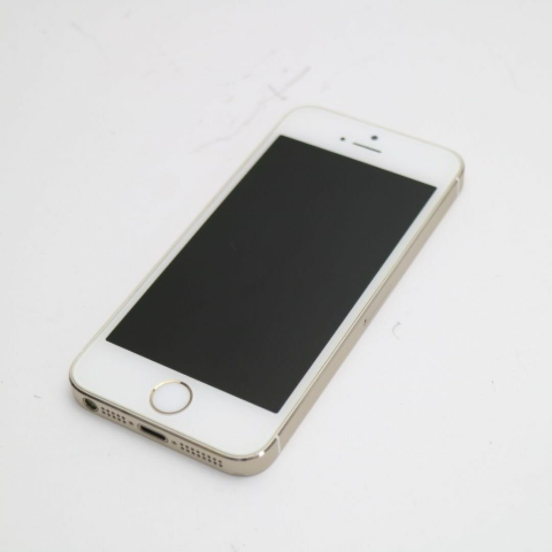 iPhone(アイフォーン)の超美品 DoCoMo iPhone5s 16GB ゴールド 白ロム M222 スマホ/家電/カメラのスマートフォン/携帯電話(スマートフォン本体)の商品写真