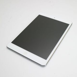 アップル(Apple)の新品同様 au iPad mini cellular 64GB ホワイト  M222(タブレット)