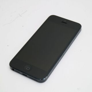 アップル(Apple)の良品中古 iPhone5 16GB ブラック 白ロム M222(スマートフォン本体)