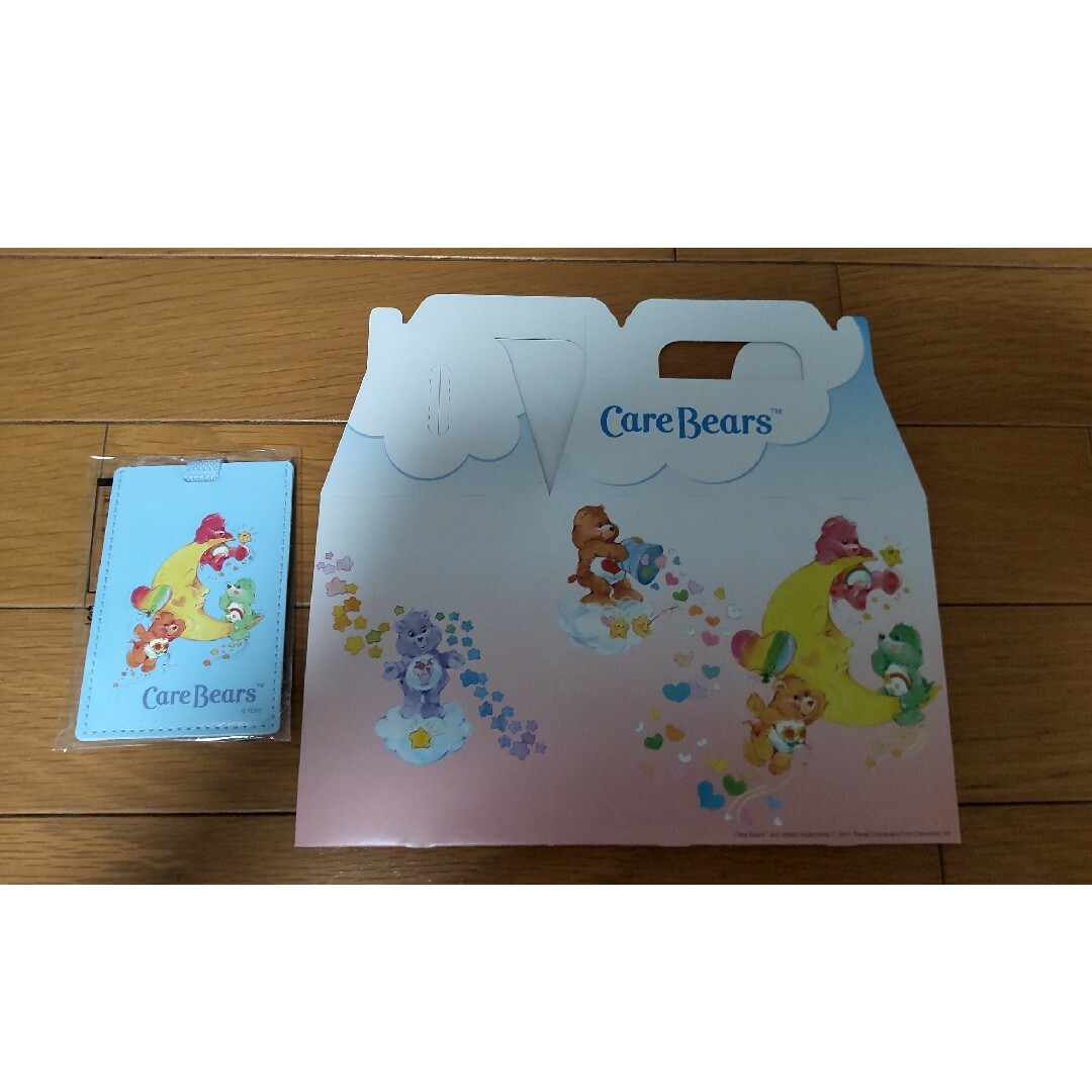 CareBears(ケアベア)のケンタッキー ケアベア ネームタグ ペーパーボックス エンタメ/ホビーのおもちゃ/ぬいぐるみ(キャラクターグッズ)の商品写真