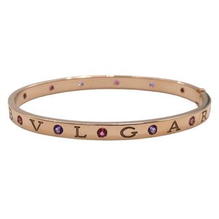 ブルガリ(BVLGARI)の　ブルガリ BVLGARI ブルガリブルガリ ローマンソルベブレス K18ピンクゴールド アメジスト ジュエリー(ブレスレット/バングル)