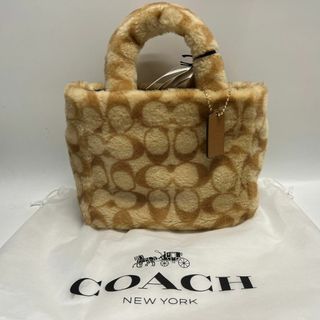 コーチ(COACH)の【未使用】コーチ　COACH　スモール トート・シアリング　CM177　バッグ(トートバッグ)