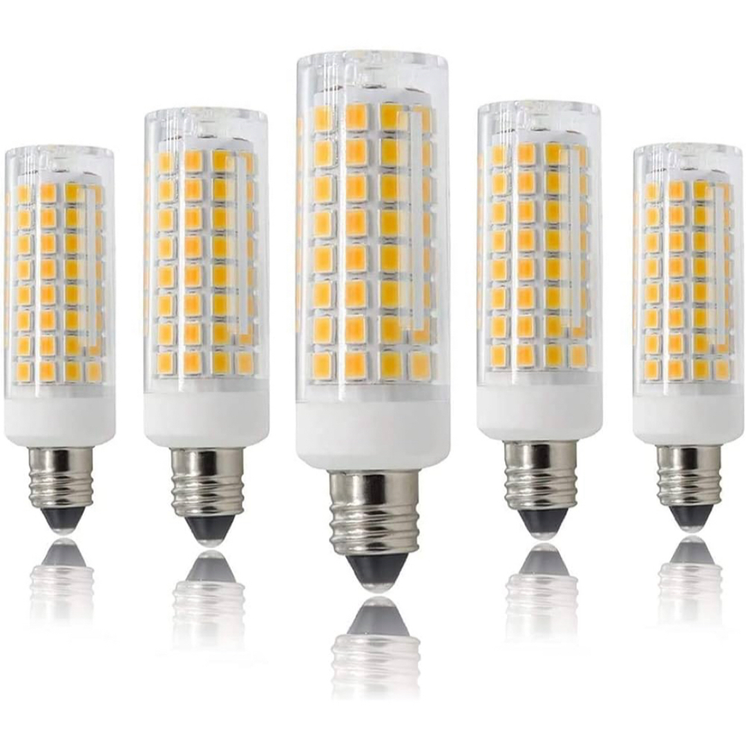 LED電球 E11 7W E11 LED電球 家用 省エネ 電球色 5個入り インテリア/住まい/日用品のライト/照明/LED(蛍光灯/電球)の商品写真